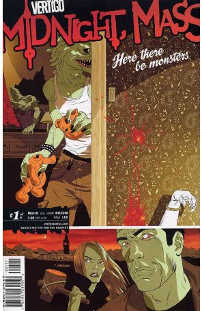 Midnight, Mass: Here There Be Monsters 1 published by DC/Vertigo with cover art by Tomer Hanuka