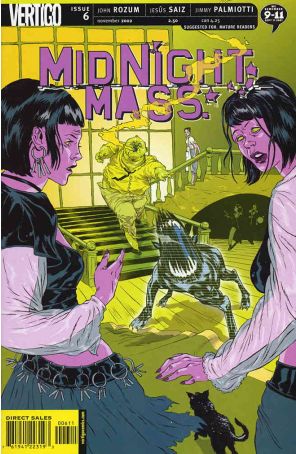 Midnight, Mass 6 published by DC/Vertigo with cover art by Tomer Hanuka