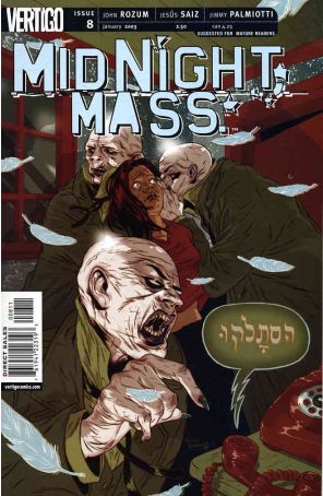 Midnight, Mass 8 published by DC/Vertigo with cover art by Tomer Hanuka