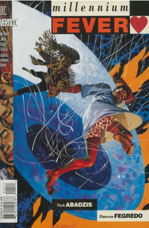 Millennium Fever 4 published by DC/Vertigo with cover art by Duncan Fegredo