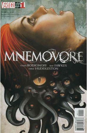 Mnemovore 1 published by DC/Vertigo with cover art by Mike Huddleston