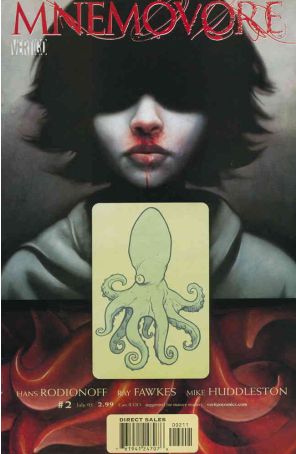 Mnemovore 2 published by DC/Vertigo with cover art by Mike Huddleston