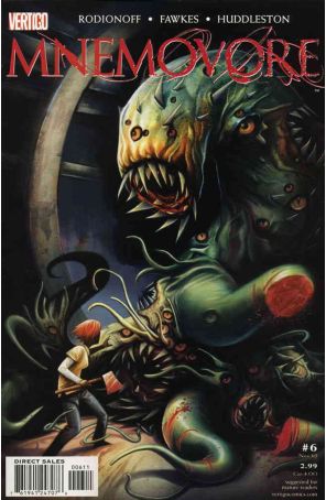 Mnemovore 6 published by DC/Vertigo