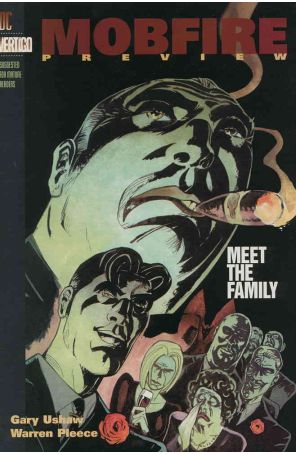 Mobfire Ashcan 1 published by DC/Vertigo with cover art by Warren Pleece