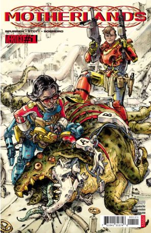 Motherlands 1A published by DC/Vertigo with cover art by Kim Jung Gi