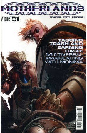 Motherlands 1 published by DC/Vertigo with cover art by Eric Canete