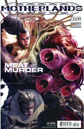 Motherlands 3 published by DC/Vertigo with cover art by Eric Canete