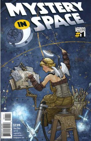 Mystery In Space (3rd Series) 1 published by DC/Vertigo with cover art by Ryan Sook