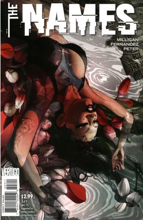 The Names 3 published by DC/Vertigo with cover art by Celia Calle