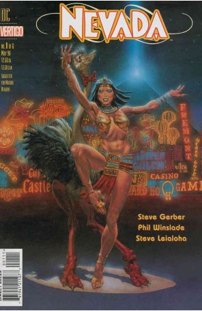Nevada 1 published by DC/Vertigo with cover art by Phil Winslade