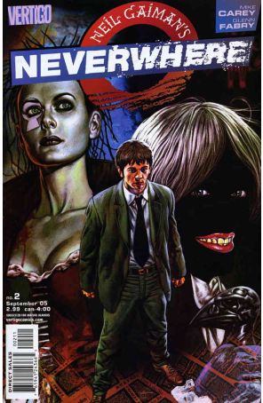 Neverwhere (Neil Gaiman's) 2 published by DC/Vertigo with cover art by Glenn Fabry