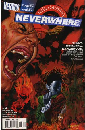 Neverwhere (Neil Gaiman's) 3 published by DC/Vertigo with cover art by Glenn Fabry