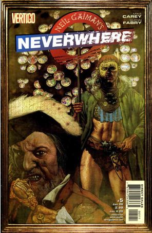 Neverwhere (Neil Gaiman's) 5 published by DC/Vertigo with cover art by Glenn Fabry