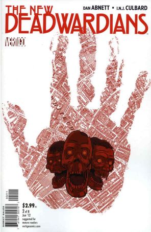 The New Deadwardians 2 published by DC/Vertigo with cover art by I.N.J. Culbard