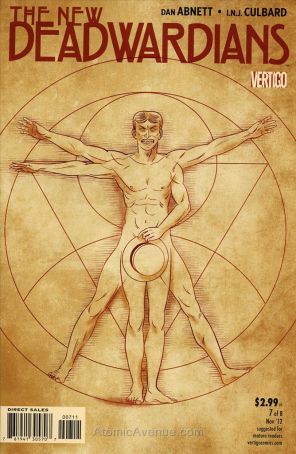 The New Deadwardians 7 published by DC/Vertigo with cover art by I.N.J. Culbard
