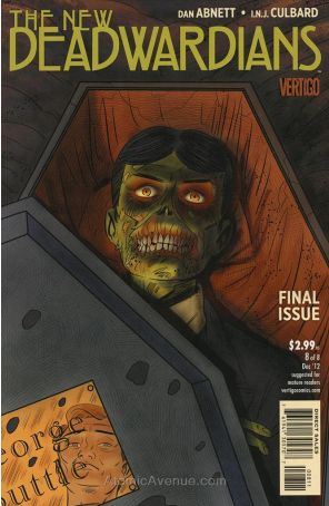 The New Deadwardians 8 published by DC/Vertigo with cover art by I.N.J. Culbard
