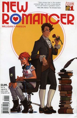 New Romancer 1 published by DC/Vertigo with cover art by Brett Parson