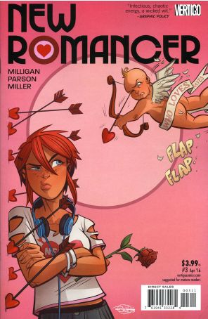 New Romancer 3 published by DC/Vertigo with cover art by Brett Parson