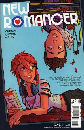 New Romancer 5 published by DC/Vertigo with cover art by Brett Parson