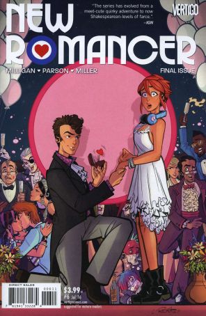 New Romancer 6 published by DC/Vertigo with cover art by Brett Parson