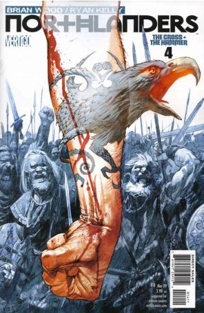 Northlanders 14 published by DC/Vertigo with cover art by Massimo Carnevale