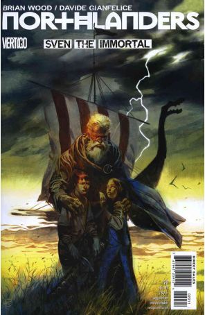 Northlanders 20 published by DC/Vertigo with cover art by Massimo Carnevale