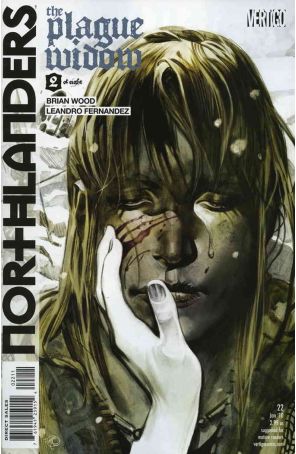 Northlanders 22 published by DC/Vertigo with cover art by Massimo Carnevale