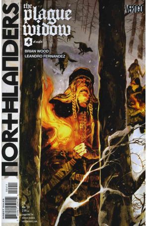 Northlanders 24 published by DC/Vertigo with cover art by Massimo Carnevale