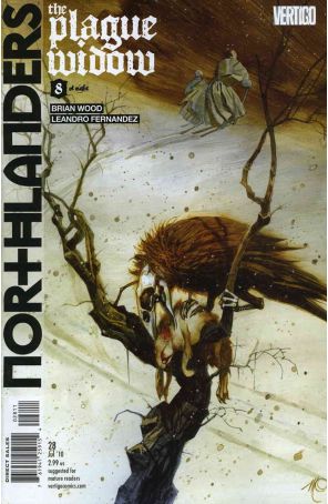 Northlanders 28 published by DC/Vertigo with cover art by Massimo Carnevale