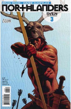 Northlanders 3A published by DC/Vertigo with cover art by Dave Gibbons