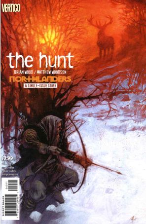 Northlanders 40 published by DC/Vertigo with cover art by Massimo Carnevale