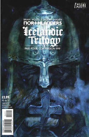Northlanders 45 published by DC/Vertigo with cover art by Massimo Carnevale