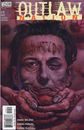 Outlaw Nation (Vertigo) 10 published by DC/Vertigo with cover art by Glenn Fabry