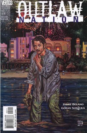 Outlaw Nation (Vertigo) 2 published by DC/Vertigo with cover art by Glenn Fabry