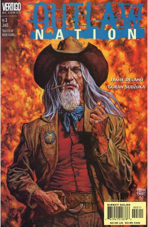 Outlaw Nation (Vertigo) 3 published by DC/Vertigo with cover art by Glenn Fabry