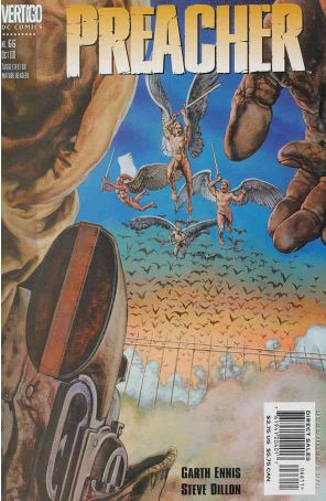 Preacher 66 published by DC/Vertigo with cover art by Glenn Fabry