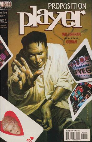 Proposition Player 1 published by DC/Vertigo with cover art by John Bolton