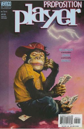Proposition Player 5 published by DC/Vertigo with cover art by John Bolton