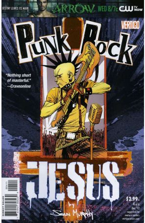 Punk Rock Jesus 4 published by DC/Vertigo with cover art by Sean Murphy