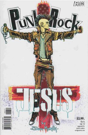Punk Rock Jesus 6 published by DC/Vertigo with cover art by Sean Murphy