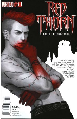 Red Thorn 1 published by DC/Vertigo with cover art by Choong Yoon
