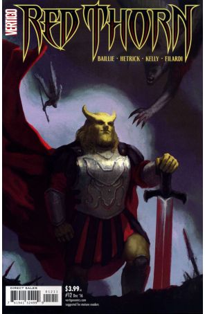 Red Thorn 12 published by DC/Vertigo with cover art by Choong Yoon