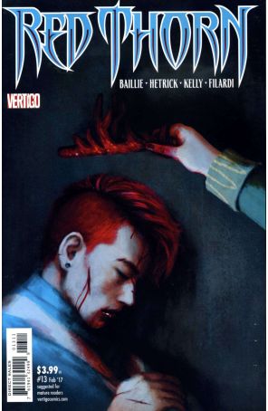 Red Thorn 13 published by DC/Vertigo with cover art by Choong Yoon