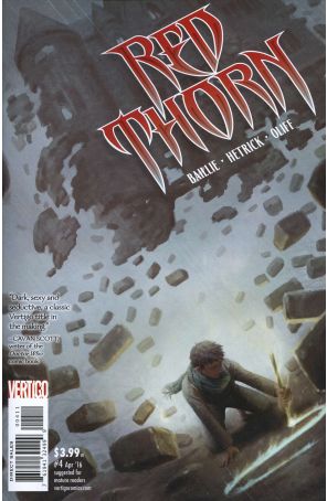 Red Thorn 4 published by DC/Vertigo with cover art by Choong Yoon