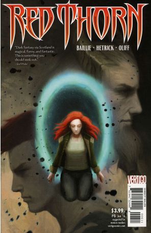 Red Thorn 6 published by DC/Vertigo with cover art by Choong Yoon