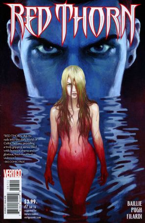 Red Thorn 7 published by DC/Vertigo with cover art by Choong Yoon