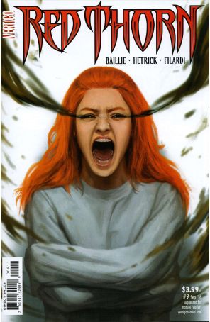 Red Thorn 9 published by DC/Vertigo with cover art by Choong Yoon