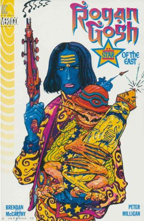 Rogan Gosh 1 published by DC/Vertigo with cover art by Brendan McCarthy