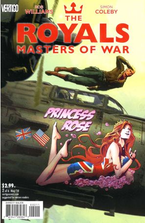 Royals: Masters of War 2 published by DC/Vertigo with cover art by Simon Coleby