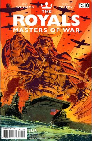 Royals: Masters of War 3 published by DC/Vertigo with cover art by Simon Coleby